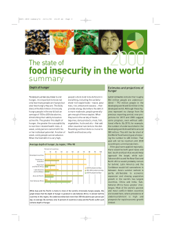 SOFI summary in pdf - Food and Agriculture Organization of the