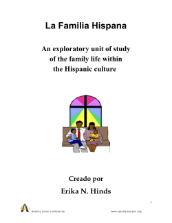 La vida de la familia hispana - Circle