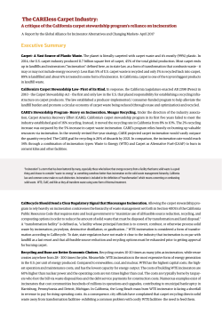 the Executive Summary - Global Alliance for Incinerator