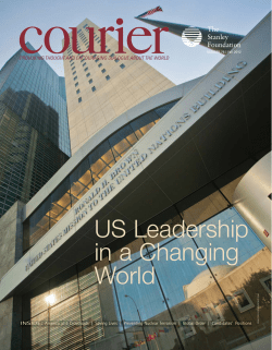 US Leadership in a Changing World