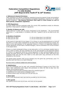 7-a-side (Boys and Girls 9th-10th Grades) &ndash; 2017