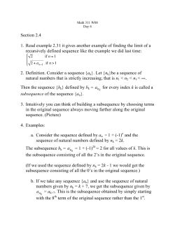Section 2.4 1. Read example 2.31 it gives another example of
