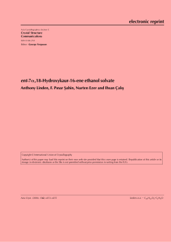 electronic reprint ent-7&laquo;,18-Hydroxykaur-16