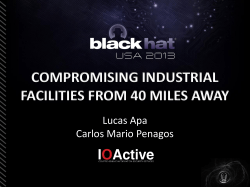 compromising industrial facilities from 40 miles away