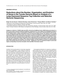 Deductions about the Number, Organization, and