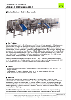 Metal detection of large blocks of cheese and dairy products