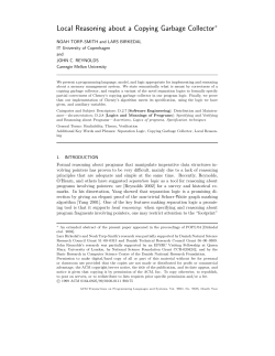 Local Reasoning about a Copying Garbage Collector