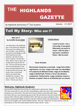 THE HIGHLANDS GAZETTE