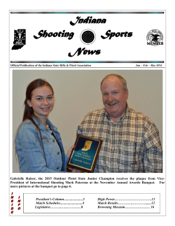 Indiana Shooting Sports News