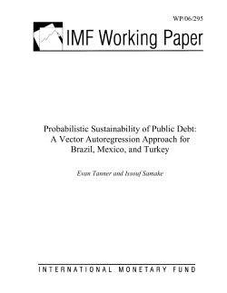 Probabilistic Sustainability of Public Debt