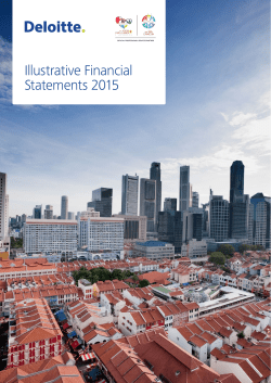 Illustrative Financial Statements 2015