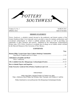 pottery southwest