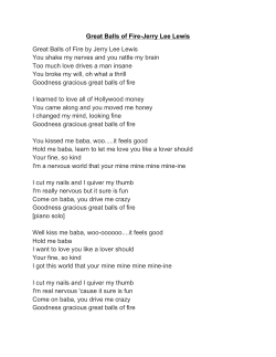 Great Balls of Fire-Jerry Lee Lewis Great Balls of Fire by Jerry Lee
