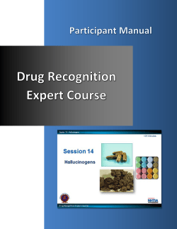Session 14: Hallucinogens