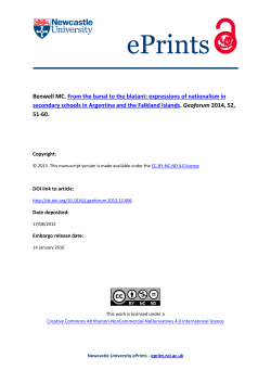 From the banal to the blatant: expressions of nationalism in