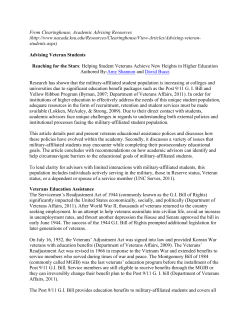 From Clearinghouse, Academic Advising Resources (http://www