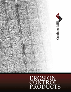 erosion control products
