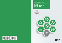 Italy in the World Economy