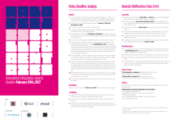 International Infographics Awards Deadline February 24th