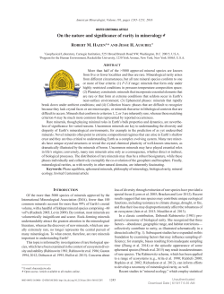 On the nature and significance of rarity in mineralogy