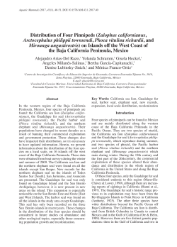- Aquatic Mammal Journal`s
