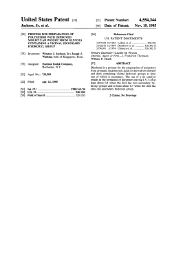 Process for preparation of polyesters with improved molecular