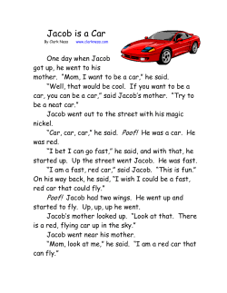 Jacob is a Car