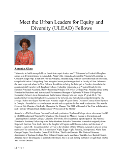 (ULEAD) Fellows - Urban League of Greater New Orleans