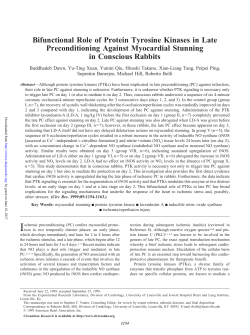 Bifunctional Role of Protein Tyrosine Kinases in Late