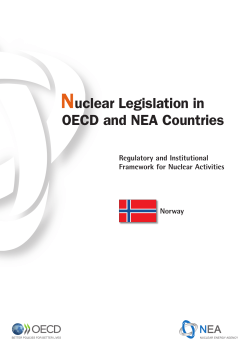 Nuclear Legislation in OECD Countries: Norway