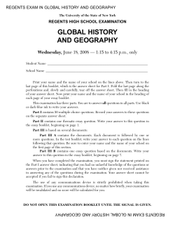 global history and geography