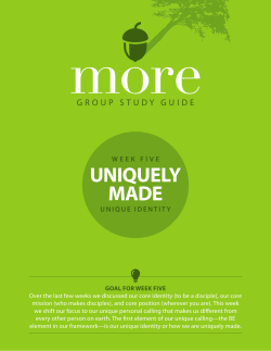 Discusion Guide - New Life Christian Church