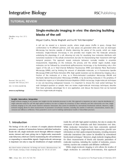 Integrative Biology - MPI