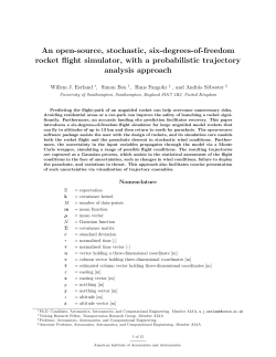 An open-source, stochastic, six-degrees-of