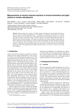 Measurements of neutron-induced reactions in inverse kinematics