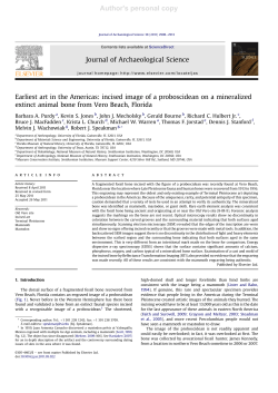 Earliest Art in the Americas