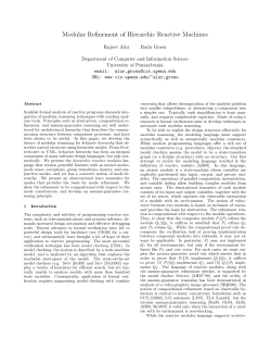 Modular Refinement of Hierarchic Reactive Machines