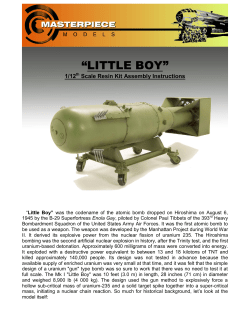 little boy - Masterpiece Models