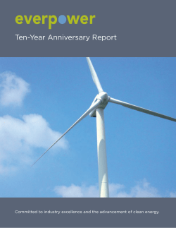 10-Year Anniversary Report