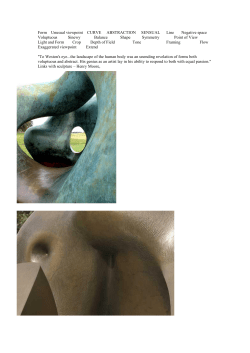 Form Unusual viewpoint CURVE ABSTRACTION SENSUAL Line