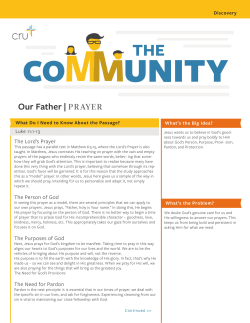Our Father | PRAYER