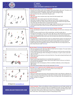 2ND GRADE PRACTICE #2 USING DIFFERENT SURFACES OF
