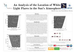 An Analysis of the Location of White Light Flares in the Sun`s
