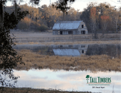 2015 Annual Report - Tall Timbers Research Station