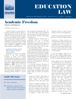 education law - Tharrington Smith