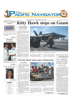 Kitty Hawk stops on Guam - Camp Roxas Film Project, Agat, Guam