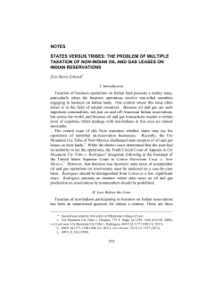 The Problem of Multiple Taxation of Non