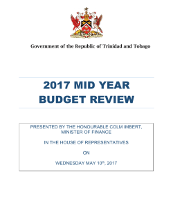 2017 Mid year Budget Review