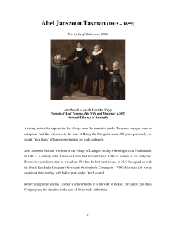 Tasman Abel - Resource Library