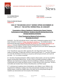 cso at the movies 2016/17 series opens november